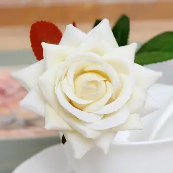 1PCS Romantiška Rožė Dirbtinių Gėlių 