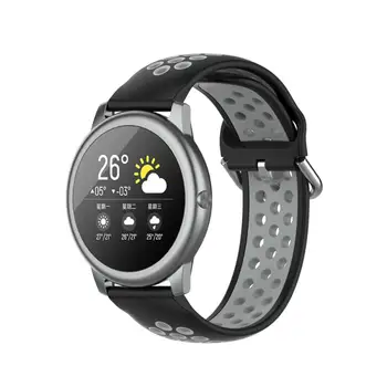 2021 Silikono Žiūrėti Juosta, Diržu, Xiaomi Haylou Saulės LS05 Dirželio Pakeitimo Spalvinga Apyrankė Aksesuaras Smart Watch Dviejų spalvų