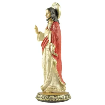 20cm Dervos Jėzaus Kristaus Statula Katalikų Šventųjų Statulėlės Stalo Skulptūra Namų Dekoravimo, Dovanų