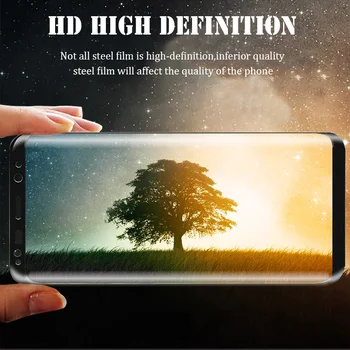 20D Visą Lenktas Grūdintas Stiklas Samsung Galaxy S8 S9 Plus Pastaba 9 8 Screen Protector For Samsung A8 A6 S7 Krašto Apsaugos Plėvelė
