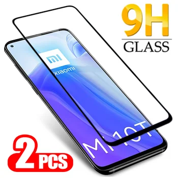 2vnt stiklo Xiaomi 10t 10t pro 5G stiklo screen protector, grūdintas stiklas Xiaomi 10 t 10tpro M2007J3SG apsaugos fime