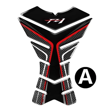 3D Anglies-atrodo Motociklo Bakas Trinkelėmis Raštas Lipdukai, Decal Atveju, Yamaha FZ1 FZ 1 FZ1N Bakas