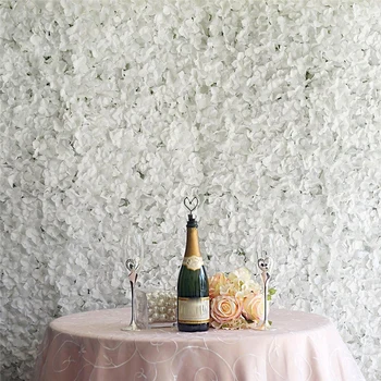 40x60cm Šilko Rožė Gėlių Sienos Vestuvių Dekoravimas Fone Šampano Dirbtinių Gėlių Žiedų Sienos Romantiška Vestuvių Dekoras