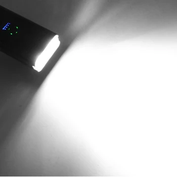 8000 Liumenų Dviračių Šviesos Rainproof USB Įkrovimo LED 2400mah MTB Priekinis Žibintas priekinis žibintas Aliuminio Ultralight Žibintuvėlis Dviračio Šviesos
