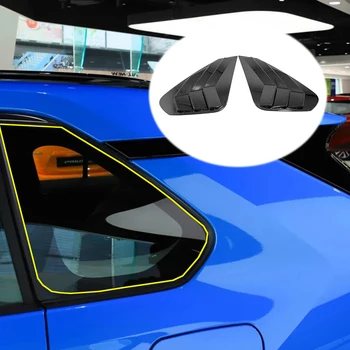 ABS Anglies Pluošto Automobilių Šoninio Lango Scoop Optikos Padengti Ventiliacijos Grotelėse Galinio Lango Žaliuzės Trikampio Trims Toyota RAV4 2019 2020