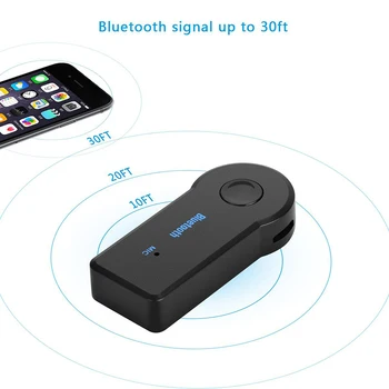 Adaptador receptorių y transmisor con Bluetooth 5,0, ector de 3,5 mm para garso msica coche, A2dp Aux, fiaur