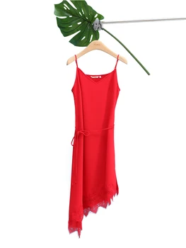 Amii Minimalistinio Sujungimas Suknelė Moterims Vasaros Sexy Nėrinių V-kaklo Netvarkingos Kietojo Moterų Suknelės, Šaliai, Vestidos 11920045