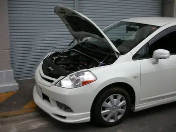 Amortizatoriaus skirtas 2004-2011 Nissan TIIDA C11 hečbekas Priekinį Dangtį Kapoto Keisti Dujų Statramsčiai Liftas Paramos Šoko Priedai Absorberio