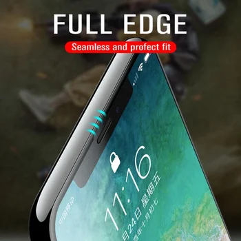 Anti-pirštų atspaudų Lankstus Grūdintas Stiklas iphone 11 pro max X XS XR 7/8 7/8plus Keramikos Hd Screen Protector