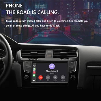 CarPlay Belaidžio Volkswagen 2016-2020 Carplay 2 Oro Adapteris Aktyvatorius USB Dongle skirtas IPhone Juodos spalvos Originalų Automobilį