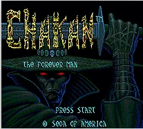 Chakan Amžinai Žmogus, 16 bitų MD Žaidimo Kortelės Sega Mega Drive Genesis