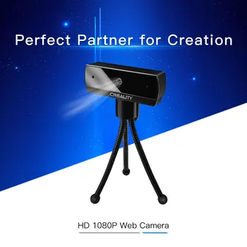 Creality 3D vaizdo Kamera CRCC-S7 HD 1080P Web Kamera, Nuotolinio Paramos Stebėsenos CR-10 Ender-3 Ender-5 CR-6 SE serijos Spausdintuvo Dalys