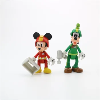 Disney 7pcs Animacinių filmų PVC Pelės Donaldas MIckey Minnie Fauntleroy Antis Plutonas Modelis Veiksmų Skaičius, Anime Statulėlės, Žaislai Vaikams