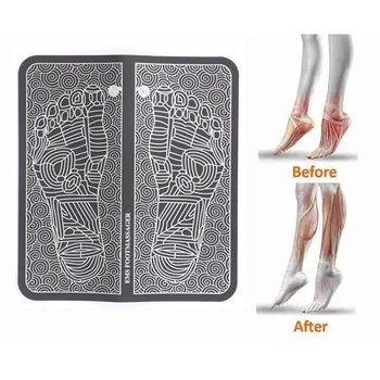 EMS Foot Massager Trinkelėmis Kojų Raumenų Stimuliatorius Kojos Performavimas Pėdų Masažo Kilimėlis Atleisti Skausmas Skausmas Sveikatos Priežiūros