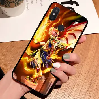 Fairy Tail modelis Japonų anime Anti-rudenį mobiliojo Telefono Atveju coque Už Xiaomi Redmi pastaba 7 8 9 t k30 max3 9 s 10 pro lite