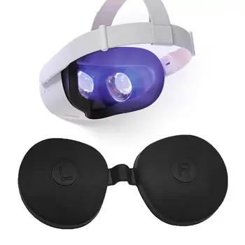 Filmas Objektyvo Dangtelis nuo Dulkių Įrodymas, Silikono Objektyvo apsaugos Oculus Quest 2/Rift S/GO VR Akiniai Lęšio Apsauginę Plėvelę VR Naujas Atvykimas