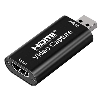 Garso ir Vaizdo Fiksavimo Korteles, HDMI, USB 2.0 Žaidimas, Video ir Audio Grabber Card Full HD 1080P Fotografavimo, Įrašymo Lauke, Suderinamas su
