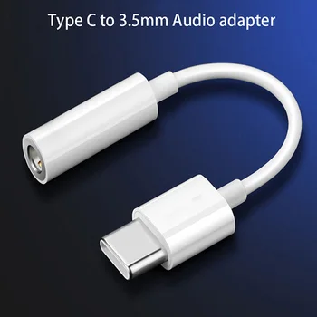 Garso kabelį, Tipas C 3.5 Jack Ausinių Kabelis USB C iki 3,5 mm Ausines, Adapteris,