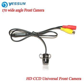 HD CCD universalus priekinio/galinio vaizdo kamera, automobilio statymo kamera su 170 plataus kampo