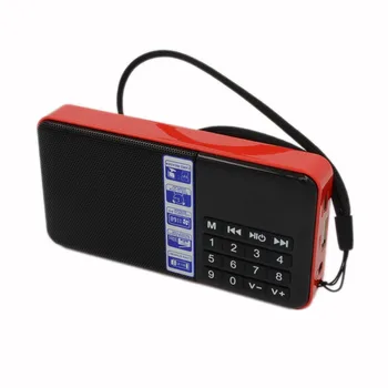 Hi-Ryžių SD-111 Nešiojamų FM radijas USB TF kortelės Mp3 Grotuvas, skaitmeninis garsiakalbis Redner Laisvalaikio Vyresnysis vyras, Vaikščioti Šokiai
