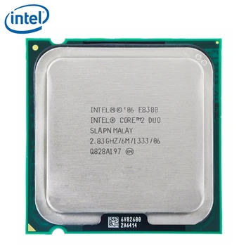 Intel Core 2 Duo E8300 CPU Procesorius Dual-Core 2.83 GHz, 6M 1333GHz 65W Socket LGA 775 išbandyti darbo
