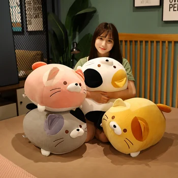Kawaii Japonijos Kačių Žaislus, Gyvūnų Iškamšų Plushie Anime Šuo Pagalvė Minkšta Mielas Pagalvėlės, Namų Dekoro Lėlės Gimtadienio Dovana Mergaitėms, Vaikams