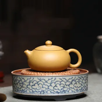 Kinijos Autentiški Yixing arbatinukas raudonos molio xi shi arbatinukas garsaus rankų darbo klasikinis Arbatinukas rūdos grožio virdulys Arbatos rinkinys 230ml