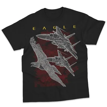 Kūrybinis Dizainas F-15 Eagle Morph T-Shirt. Vasaros Medvilnės trumpomis Rankovėmis O-Neck T Shirt Mens Naujas S-3XL
