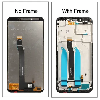 LCD Redmi 6 6A Ekranas LCD su Rėmu Jutiklinio Ekrano Pakeitimas Xiaomi Redmi 6 6a 6 a LCD Ekranas Visiškai Išbandytas Aukštos Kokybės