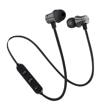 Magnetinio Bluetooth 4.2 Ausinės Sportas Veikia Belaidis Neckband Headset Ausinės su Mic Stereo Muzikos Visi Išmaniųjų Telefonų