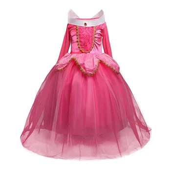 Merginos Išgalvotas Princesė Kostiumai Birthday Party Dress Up Kids Karnavalas Cosplay Kostiumas Vaikams Drabužių