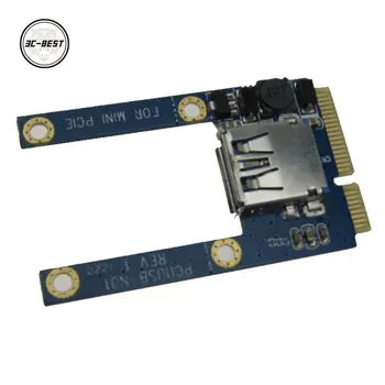 Mini PCIe į USB adapteris/keitiklis mini kortelės palaikymas USB Wi-fi