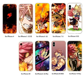 Minkštos TPU case For iPhone 12 Mini Pro 11 XS Max XR X 8 7 6 Plius 5S SE S Padengti Anime, Manga Fairy Tail 2020 m.