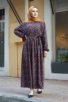 Moterų Maxi Suknelė Abaja Kaftan Didelis Dydis Islamo Musulmonų Drabužiai Mados Abaja Ramadanas Suknelės Turkija Dubajus Hijab 2021