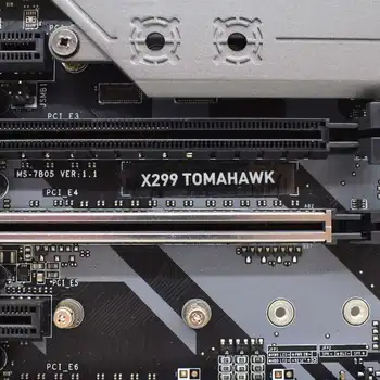 MSI X299 TOMAHAWK LGA 2066 intel X299 Žaidimų PC motininę Plokštę ddr4 128GB Core X-series Cpu 2 M. U. 2 4 x PCI-E X16 kasybos plokštė