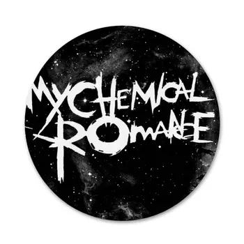 My Chemical Romance MSR Ženklelis Sagė Pin Reikmenys, Drabužiai, Kuprinės, Dekoravimo, dovanų 58mm