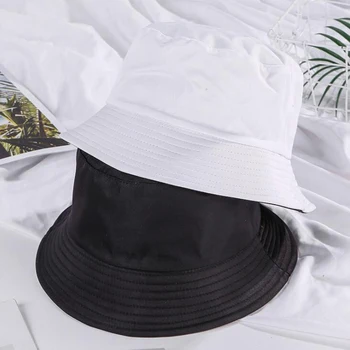 Nauja Vasaros Unisex Moterų Kibirą Kepurės Vyrams Dvipusis Žvejybos Kepurės Saulės Dangtelis apsaugos nuo Saulės Mėgėjams Pigūs Grįžtamasis Skrybėlę