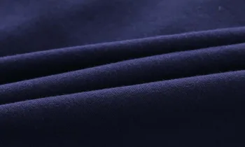 Naują pavasario rudens mados prekės ženklo stiliaus naujagimiui drabužius tamsiai mėlynos megztos medvilnės ilgomis rankovėmis berniukas ir mergaitė romper 0-24 mėnesiai