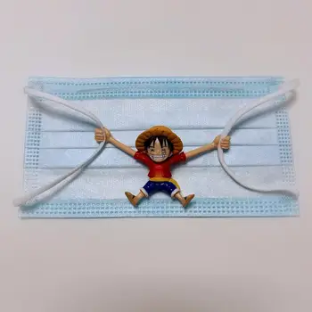 One Piece Anime Pav Beždžionė D Luffy Modelis Žaislai Padėti Geriau Dėvėti Kaukes, Kad Jūsų Ausis Patogiau
