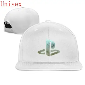 Playstation logotipas sidabro spalvos Custom Print golf le fleur beisbolo kepuraitę moterų rinktinėje vyrų beisbolo kepurės, Skrybėlės, Kepuraitės trump