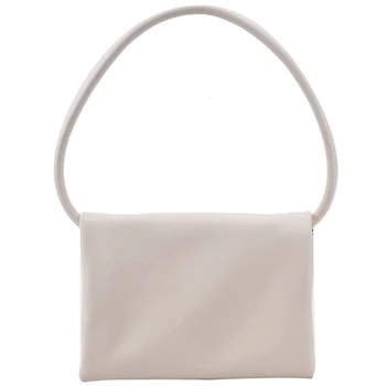 Prabangos Prekės vientisos spalvos Nešti Pažastų maišelį 2021 m. Pavasarį Naujas Aukštos kokybės PU Oda Moterų Dizaineris Rankinės Kelionės Pečių Krepšiai
