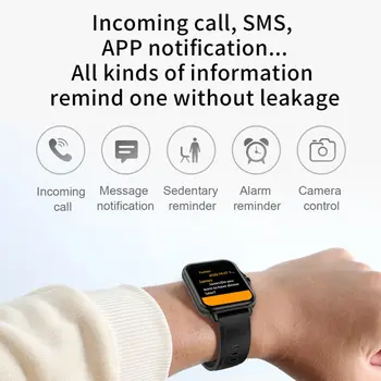 Q8 Smart Žiūrėti IP67 atsparus Vandeniui, Didelis Ekranas, Bluetooth, Muzikos Skambučių sujungimo Širdies ritmas, Kraujo Spaudimas Sveikatos Stebėsenos Smartwatches