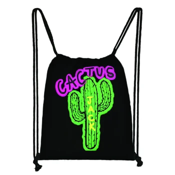 Scott Travis Cactus Jack Raišteliu Maišelį Spausdinimo Kuprinė Kasdien Atsitiktinis Berniukų, Mergaičių nugaros Raišteliu Krepšiai