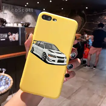 Sportiniai Automobiliai Vyrų Vyrų Telefono dėklas Geltona Saldainiai Spalvos iPhone 6 7 8 11 12-os mini pro X XS XR MAX Plus
