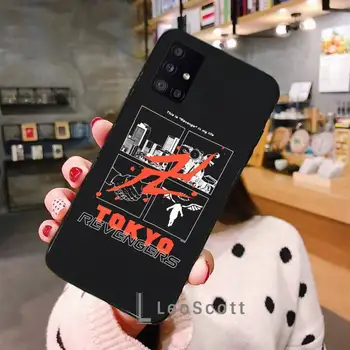 Tokijo Revengers manjiro sanofi Telefono dėklas Samsung A32 A51 A52 A71 A50 A12 A21S S10 S20 S21 Plus Ultra Fe