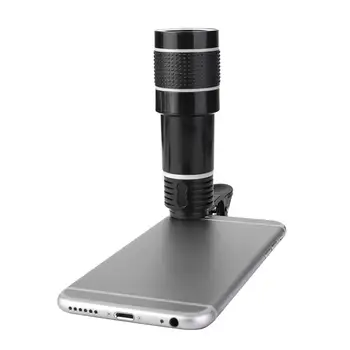 Universalus 20X Zoom Artinimo Len Išorės Mobiliojo Telefono Optinis vaizdo Kameros Objektyvas su Įrašo Peržiūrai Kelionės Nešiojamų Telefonų Priedų