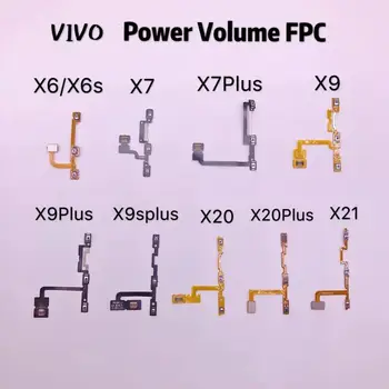 VIVO X6 X6s X7PLUS X9S X9Plus X9Splus X20 X21 X6Plus X9i X21i X23 KOLEGA Galios garso Mygtuką, FPC FFC PCB Lenta Jungtis Home Meniu