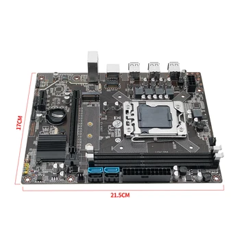 X79 LGA 1356 Darbastalio plokštė M. 2 NVME remti Dual Channel DDR3 REG ECC server RAM ir xeon E5 CPU Mainboard E5 V307