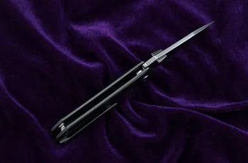 Yon Xanadu YX-628 sulankstomas peilis D2 keraminiai ašmenys guolių TC4 titano lydinio rankena lauko kempingas medžioklės įrankį EDC