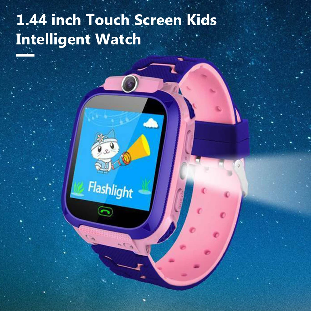 Smartwatch Vandeniui Vaikų Telefono K12 Vaikas Skambinkite Žiūrėti SOS Tracker Smart Žiūrėti Lengvas, atsparus Vandeniui Laikrodžiai Smart